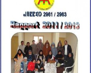 Rapport des activités de l’association Taymat pour 2011/2013 à Télécharger en PDF