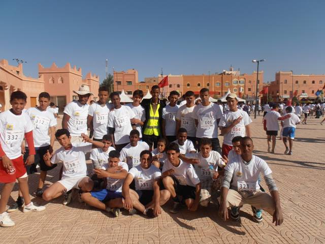 Sport: Participation à la course sur la route a Kelâa Megouna 2013