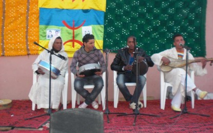 Rachid Ouberry le poète, l’artiste… du village au festival lalla mimouna  2012 à Mssici