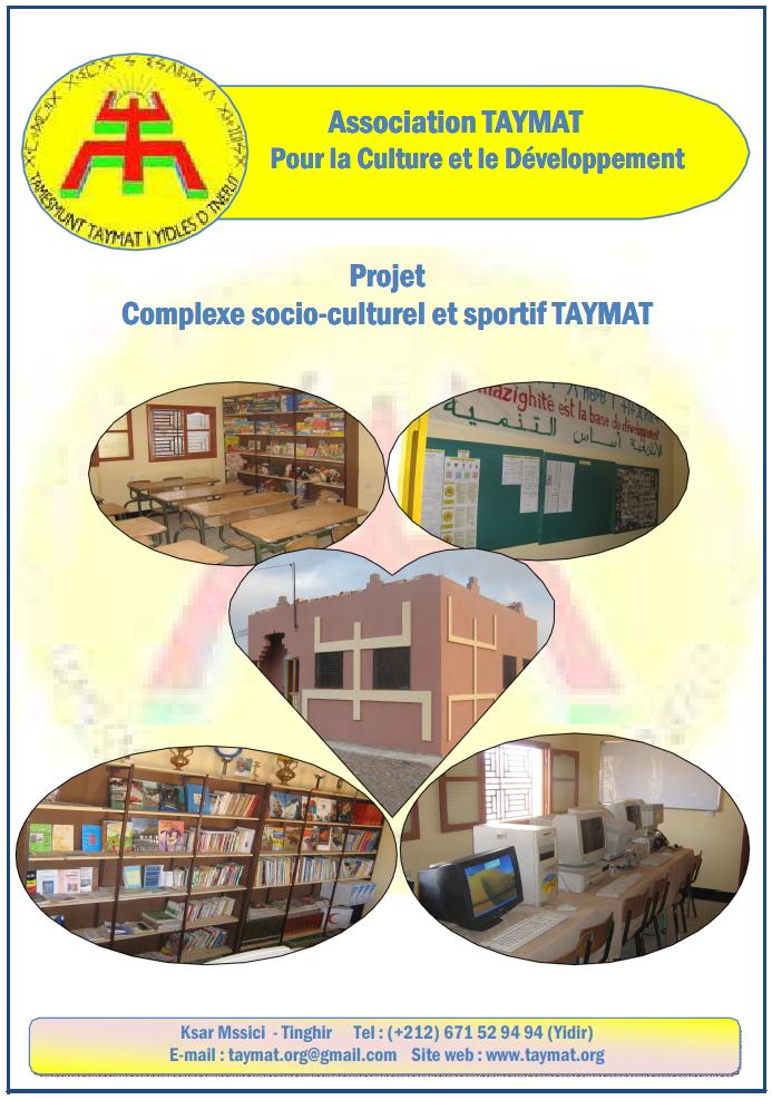 Projet complexe socio-culturel et sportif TAYMAT a téléchargé en PDF